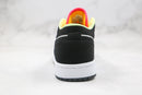 Jordan 1 Low Black Aurora Green Laser Orange