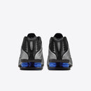 Nike Shox R4 Metallic Silver Black Racer Blue
