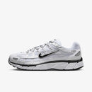Nike P-6000 White Metallic Silver Black