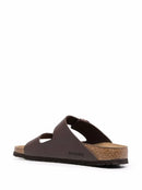 Birkenstock Arizona Birko Flor Dark Brown