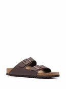 Birkenstock Arizona Birko Flor Dark Brown