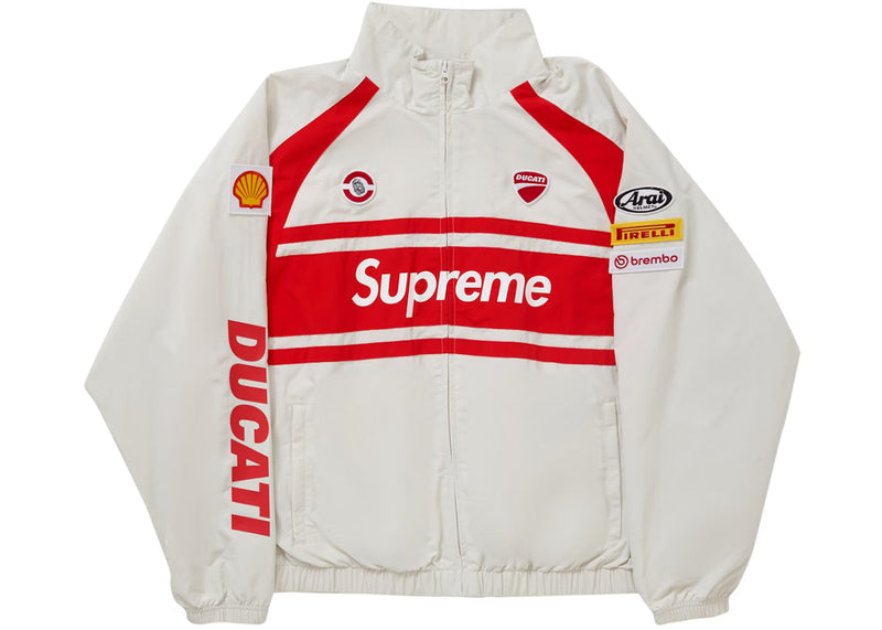 Supreme Ducati Tracksuit Light Grey