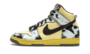 Nike Dunk High Black Acid Wash